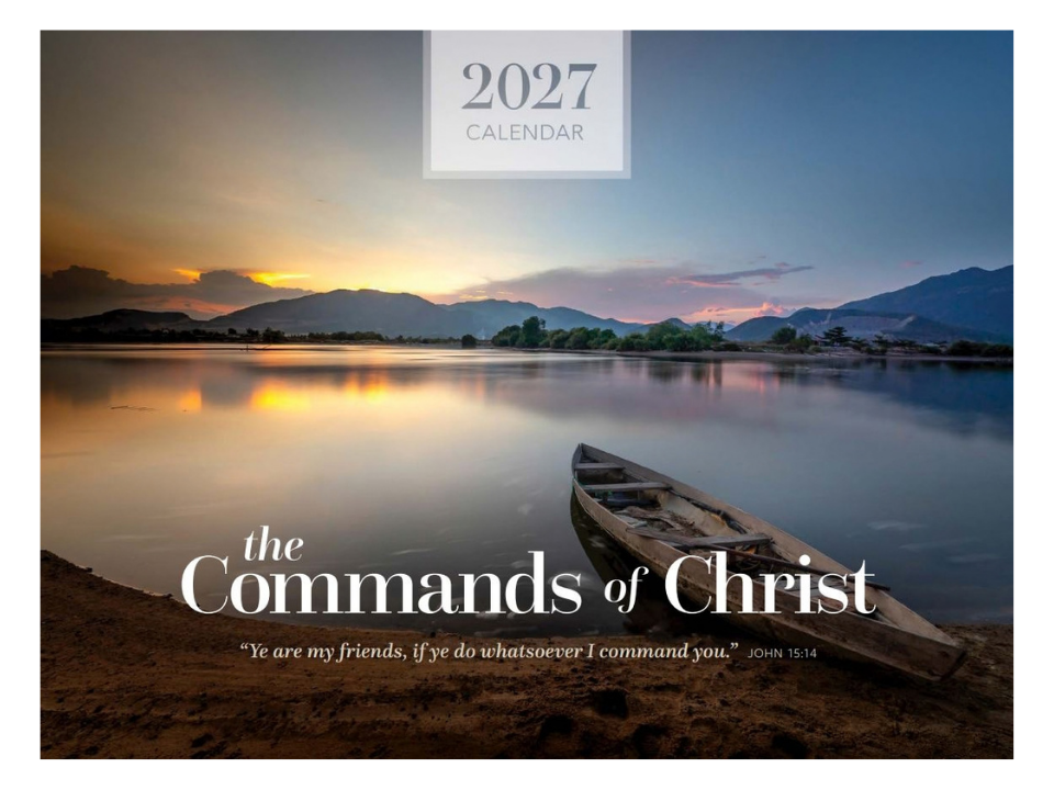 Commands of Christ Calendar 2027